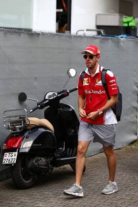 German Grand Prix, Hockenheimring 28 - 31 July 2016 28.07.2016 - Sebastian Vettel (GER) Scuderia Ferrari SF16-H 