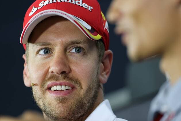 German Grand Prix, Hockenheimring 28 - 31 July 2016 28.07.2016 - press conference PK Pressekonferenz Sebastian Vettel (GER) Scuderia Ferrari SF16-H 