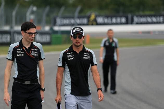 28.07.2016. Hockenheim, Germany. Drivers press conference PK Pressekonferenz at Hockenheimring in Hockenheim, Germany, 28 July 2016. The Grand Prix of Germany takes place on 31 July 2016. Sahara Force India - Sergio Perez xLeannexBoonx  ActionPlus11766158