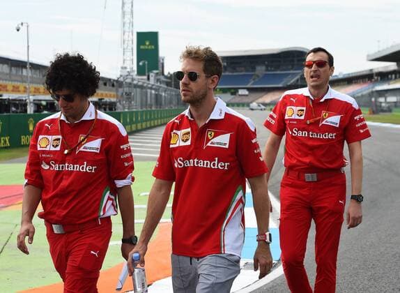Sebastian Vettel, Scuderia Ferrari, formula 1 GP, Germany in Hockenheim, 28.07.2016 Photo:mspb Jerry Andre Sebastian Vettel, formula 1 GP, Germany