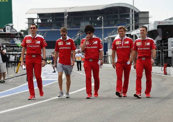 Sebastian Vettel, Scuderia Ferrari, formula 1 GP, Germany in Hockenheim, 28.07.2016 Photo:mspb Jerry Andre Sebastian Vettel, formula 1 GP, Germany