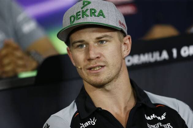 Motorsports: FIA Formula One World Championship WM Weltmeisterschaft 2016, Grand Prix of Germany, 27 Nico Hulkenberg (GER, Sahara Force India F1 Team), xHOCHxZWEIx