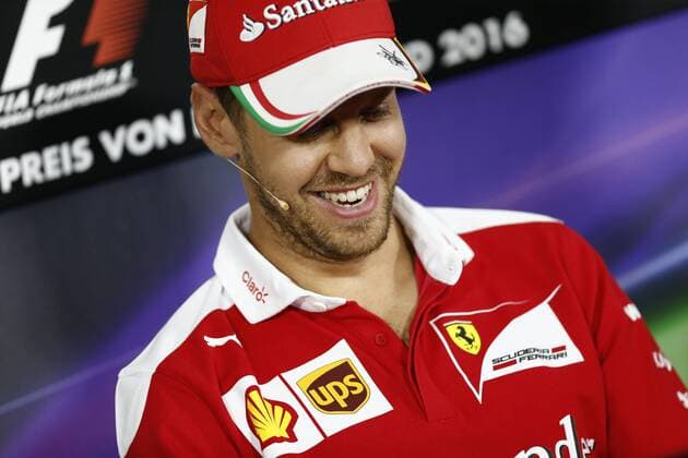Motorsports: FIA Formula One World Championship WM Weltmeisterschaft 2016, Grand Prix of Germany, 5 Sebastian Vettel (GER, Scuderia Ferrari), xHOCHxZWEIx