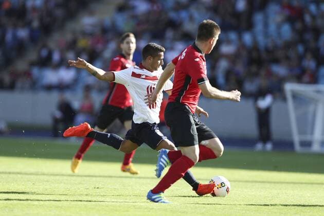 Fußball, EL Quali, OSC Lille - FK Qäbälä Rony Lopes (Lille) Fussball Europa League Quali : OSC Lille vs FC Qabala - - 28 07 2016 GwendolineLeGoff Panoramic 