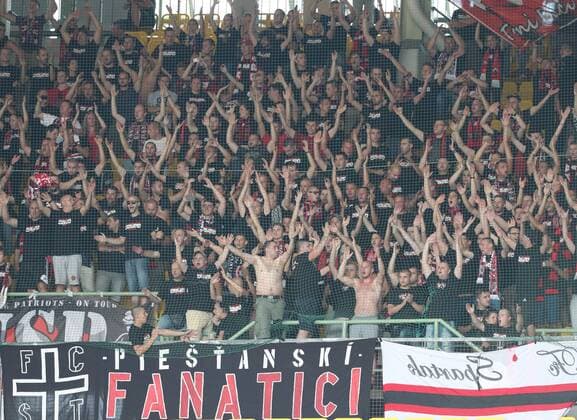 SOCCER - EL quali, A.Wien vs Trnava VIENNA,AUSTRIA,28.JUL.16 - SOCCER - UEFA Europa League, qualification, FK Austria Wien vs FC Spartak Trnava. Image shows fans. GEPAxpictures xChristianxOrt