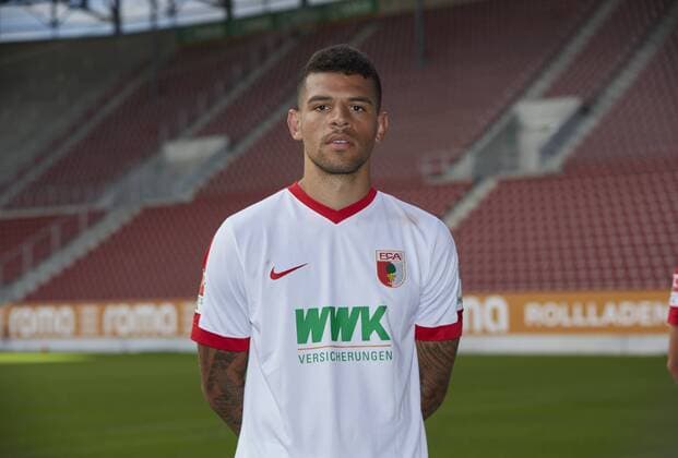 Shawn Parker (FC Augsburg 9) FC Augsburg, Porträttermin 2016 2017,