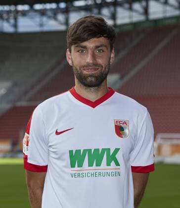 Jan Moravek (FC Augsburg 14) FC Augsburg, Porträttermin 2016 2017,