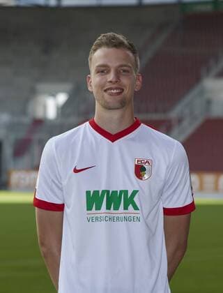 Marvin Friedrich (FC Augsburg 15) FC Augsburg, Porträttermin 2016 2017,