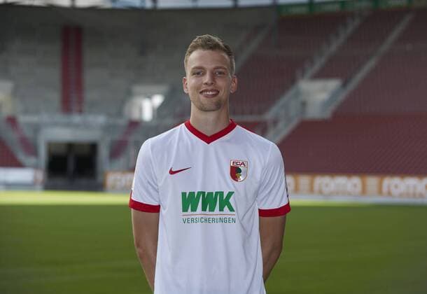 Marvin Friedrich (FC Augsburg 15) FC Augsburg, Porträttermin 2016 2017,
