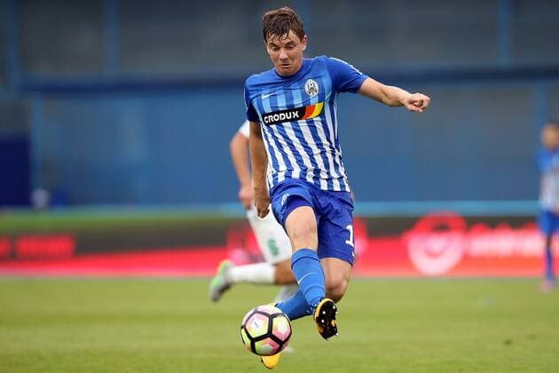 Third qualifying round, European League NK Lokomotiva - Vorskla Poltava 28.07.2016., Croatia, Maksimir Stadium, Zagreb - Third qualifying round, European LeagueNK Lokomotiva - Vorskla Poltava. Josip Coric.  GoranxStanzl PIXSELL