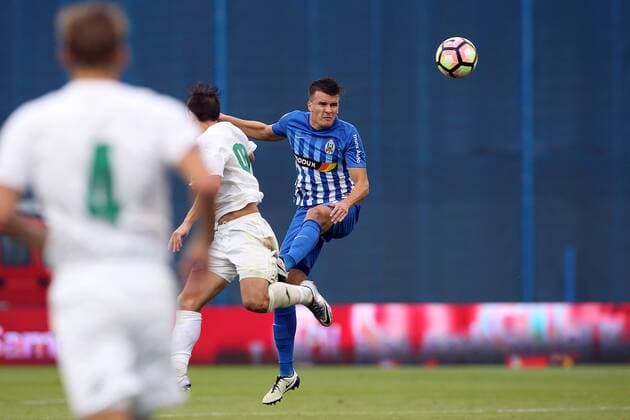 Third qualifying round, European League NK Lokomotiva - Vorskla Poltava 28.07.2016., Croatia, Maksimir Stadium, Zagreb - Third qualifying round, European LeagueNK Lokomotiva - Vorskla Poltava. Luka Ivanusec.  GoranxStanzl PIXSELL