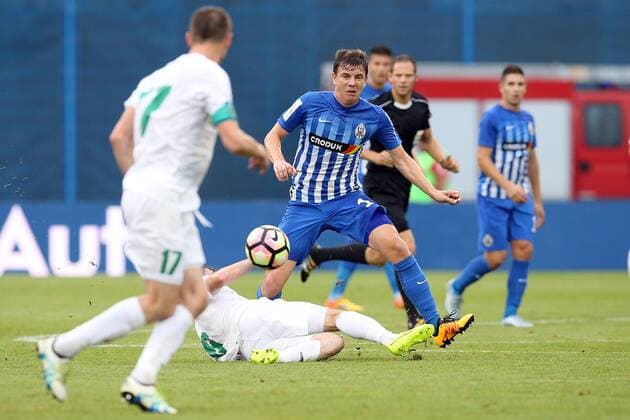 Third qualifying round, European League NK Lokomotiva - Vorskla Poltava 28.07.2016., Croatia, Maksimir Stadium, Zagreb - Third qualifying round, European LeagueNK Lokomotiva - Vorskla Poltava. Josip Coric.  GoranxStanzl PIXSELL