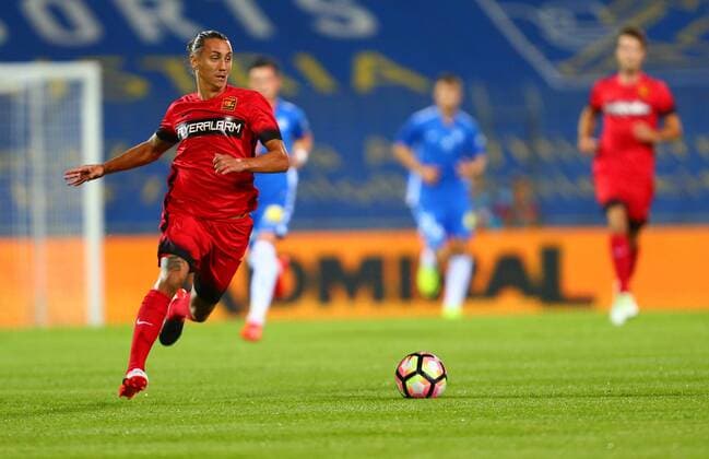 SOCCER - EL quali, Admira vs Liberec MARIA ENZERSDORF,AUSTRIA,28.JUL.16 - SOCCER - UEFA Europa League, qualification, FC Admira Wacker Moedling vs FC Slovan Liberec. Image shows Maximilian Sax (Admira). GEPAxpictures xCh.xKelemen