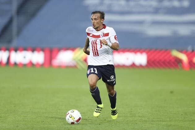 Fußball, EL Quali, OSC Lille - FK Qäbälä Eric Bautheac (Lille) Fussball Europa League Quali : OSC Lille vs FC Qabala - - 28 07 2016 GwendolineLeGoff Panoramic 