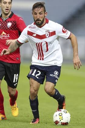 Fußball, EL Quali, OSC Lille - FK Qäbälä Julian Palmieri (Lille) Fussball Europa League Quali : OSC Lille vs FC Qabala - - 28 07 2016 GwendolineLeGoff Panoramic 