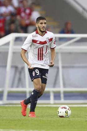 Fußball, EL Quali, OSC Lille - FK Qäbälä Yassine Benzia (Lille) Fussball Europa League Quali : OSC Lille vs FC Qabala - - 28 07 2016 GwendolineLeGoff Panoramic 