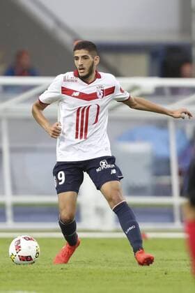 Fußball, EL Quali, OSC Lille - FK Qäbälä Yassine Benzia (Lille) Fussball Europa League Quali : OSC Lille vs FC Qabala - - 28 07 2016 GwendolineLeGoff Panoramic 