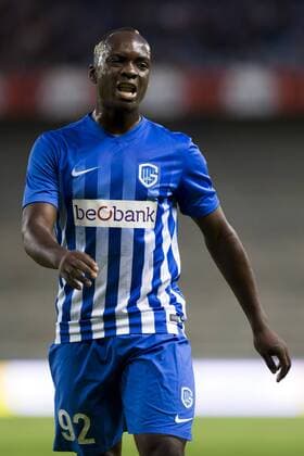 Genk s Neeskens Kebano pictured during the first leg game of the third qualifying round between Belgian first league soccer team KRC Genk and Ireland s Cork City F.C. in the Europa League competition, on Thursday 28 July 2016, in Genk. KRISTOFxVANxACCOM  x04899975x