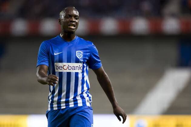Genk s Neeskens Kebano pictured during the first leg game of the third qualifying round between Belgian first league soccer team KRC Genk and Ireland s Cork City F.C. in the Europa League competition, on Thursday 28 July 2016, in Genk. KRISTOFxVANxACCOM  x04899976x
