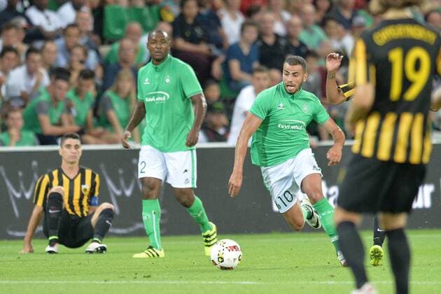 Fußball, EL Quali, AS St. Etienne - AEK Athen Oussama Tannane (saint etienne) Fussball : AS Saint Etienne vs AEK Athenes - Europa League Quali - -28 07 2016 FredericChambert Panoramic 