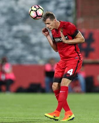SOCCER - EL quali, Admira vs Liberec MARIA ENZERSDORF,AUSTRIA,28.JUL.16 - SOCCER - UEFA Europa League, qualification, FC Admira Wacker Moedling vs FC Slovan Liberec. Image shows Stephan Zwierschitz (Admira). GEPAxpictures xPatrickxLeuk