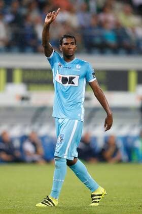 Gent s Renato Neto pictured during the first leg match of the third qualifying round between Belgian first league soccer team KAA Gent and Romania s FC Viitorul Constanta in the Europa League competition, on Thursday 28 July 2016, in Gent. BRUNOxFAHY  x04900004x
