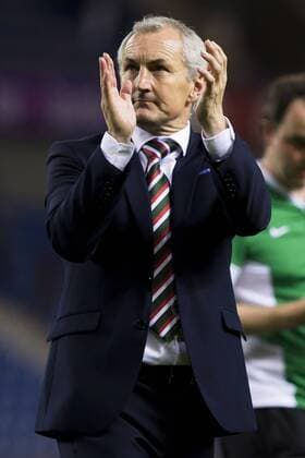 Cork s head coach John Caulfield pictured after the first leg game of the third qualifying round between Belgian first league soccer team KRC Genk and Ireland s Cork City F.C. in the Europa League competition, on Thursday 28 July 2016, in Genk. KRISTOFxVANxACCOM  x04899999x