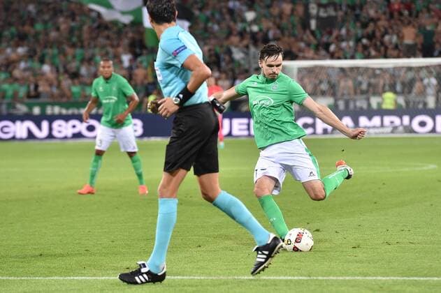 Fußball, EL Quali, AS St. Etienne - AEK Athen Ole Selnaes (saint etienne) Fussball : AS Saint Etienne vs AEK Athenes - Europa League Quali - -28 07 2016 FredericChambert Panoramic 