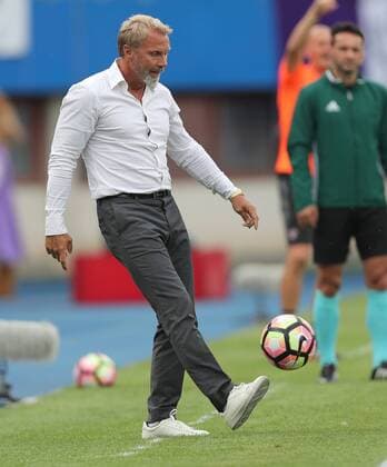 SOCCER - EL quali, A.Wien vs Trnava VIENNA,AUSTRIA,28.JUL.16 - SOCCER - UEFA Europa League, qualification, FK Austria Wien vs FC Spartak Trnava. Image shows head coach Thorsten Fink (A.Wien). GEPAxpictures xChristianxOrt