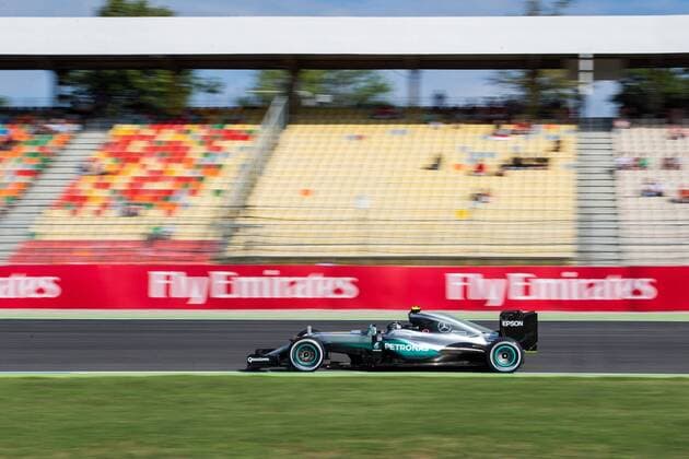 Nico Rosberg (Mercedes AMG Petronas Formula One Team), Grosser Preis von Deutschland 2016, 1. freies Training, Motorsport, Formel 1, 28.07.2016, Hockenheim Copyright: Neisx Eibner-Pressefoto EP_ans