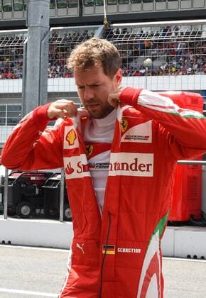 Sebastian Vettel, Scuderia Ferrari, formula 1 GP, Germany in Hockenheim, 29.07.2016 Photo:mspb Jerry Andre Sebastian Vettel, formula 1 GP, Germany