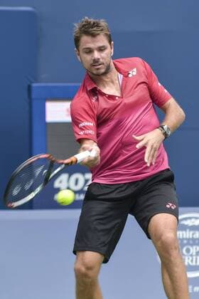 July 29, 2016 - Toronto, Ontario, Canada - Tennis 2016 - Rogers Cup - Quarterfinals. Stan Wawrinka of Switzerland seed number 2, defeats Kevin Anderson of South Africa in 2 sets, 6-1, 6-3. Advancing to the semi-finals. Tennis 2016 - Rogers Cup - Quarterfinals. - ZUMAd114