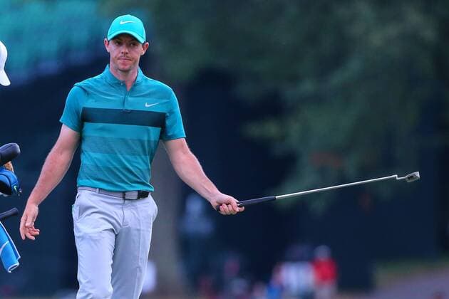 29 JUL 2016: Rory McIlroy on the 18th Green during the second round of the 98th PGA Golf Herren Championship played at Baltusrol Golf Club in Springfield,NJ.(Photo by Rich Graessle Icon Sportswire) GOLF: JUL 29 PGA - PGA Championship - Second Round Icon07291619842016 EDITORIAL USE ONLY