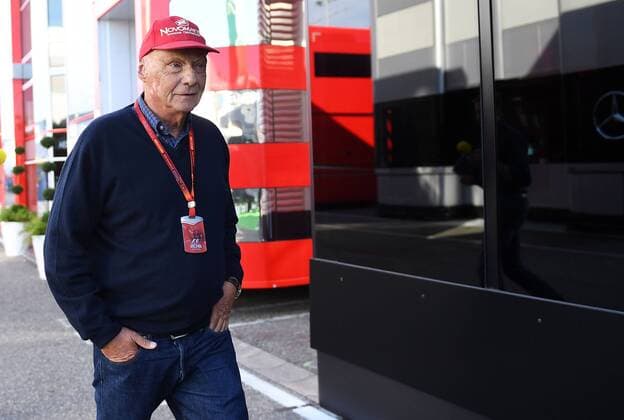 30.07.2016, xjhx, Formel 1 Grand Prix von Deutschland Freies Training, emspor, v.l. Niki Lauda (Mercedes Benz) Hockenheim