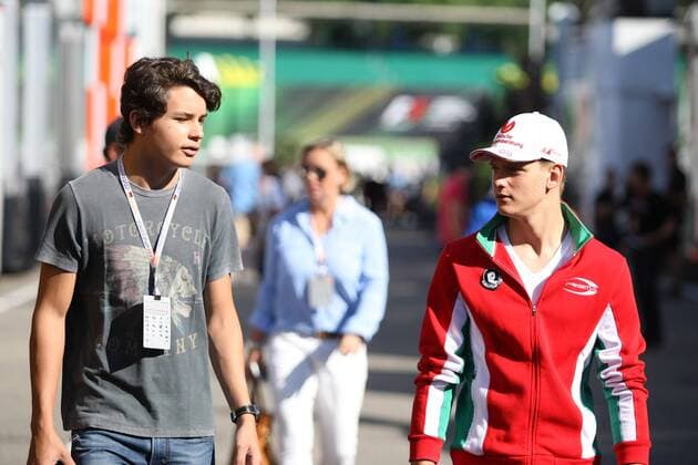 German Grand Prix, Hockenheimring 28 - 31 July 2016 30.07.2016 - Mick Schumacher (GER) son of Michael Schumacher (GER) (R) 