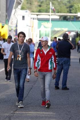 German Grand Prix, Hockenheimring 28 - 31 July 2016 30.07.2016 - Mick Schumacher (GER) son of Michael Schumacher (GER) (R) 