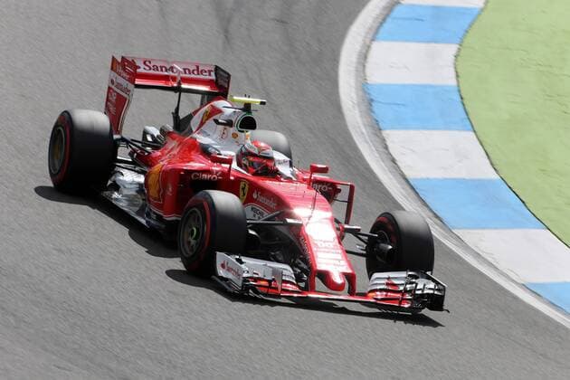 German Grand Prix, Hockenheimring 28 - 31 July 2016 30.07.2016 - Free Practice 3, Kimi Raikkonen (FIN) Scuderia Ferrari SF16-H 