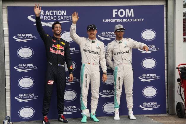 Daniel Ricciardo, Red Bull Racing, Nico Rosberg; Lewis Hamilton; Mercedes Grand Prix, formula 1 GP, Germany in Hockenheim, 30.07.2016 Photo:mspb Jackie Weiss Daniel Ricciardo, Nico Rosberg; Lewis Hamilton; formula 1 GP, Germany