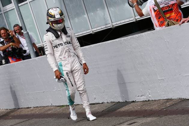 German Grand Prix, Hockenheimring 28 - 31 July 2016 30.07.2016 - Qualifying, Lewis Hamilton (GBR) Mercedes AMG F1 W07 Hybrid 