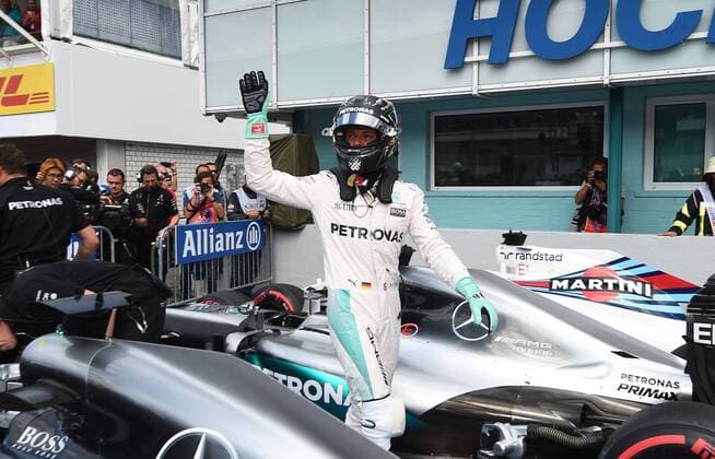 Nico Rosberg; Mercedes Grand Prix, formula 1 GP, Germany in Hockenheim, 30.07.2016 Photo:mspb Jerry Andre Nico Rosberg; formula 1 GP, Germany