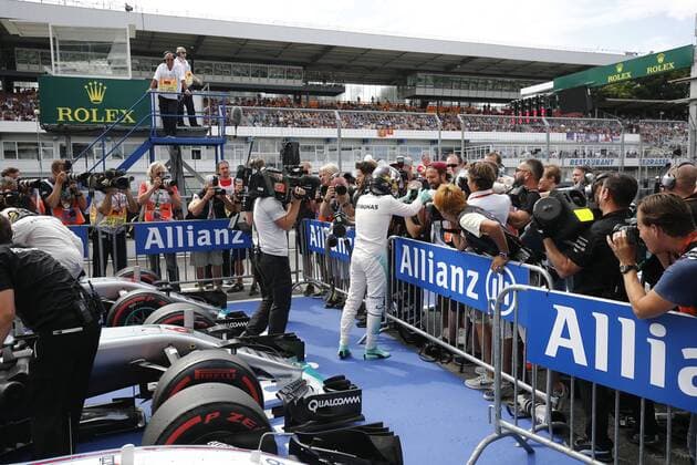 Motorsports: FIA Formula One World Championship WM Weltmeisterschaft 2016, Grand Prix of Germany, 6 Nico Rosberg (GER, Mercedes AMG Petronas Formula One Team), photographer Paul Ripke (GER) xHOCHxZWEIx