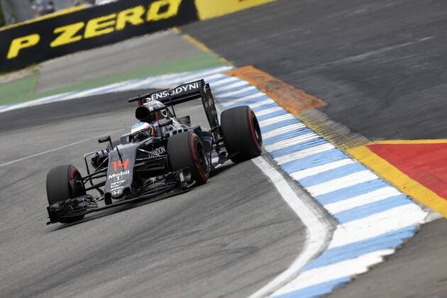 Motorsports: FIA Formula One World Championship WM Weltmeisterschaft 2016, Grand Prix of Germany, 14 Fernando Alonso (ESP, McLaren Honda Formula 1 Team), xHOCHxZWEIx
