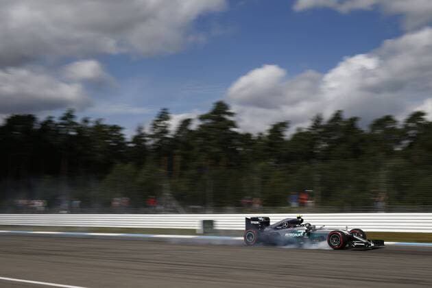Motorsports: FIA Formula One World Championship WM Weltmeisterschaft 2016, Grand Prix of Germany, 6 Nico Rosberg (GER, Mercedes AMG Petronas Formula One Team), xHOCHxZWEIx