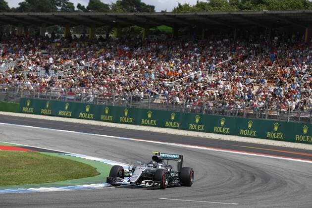 Motorsports: FIA Formula One World Championship WM Weltmeisterschaft 2016, Grand Prix of Germany, 6 Nico Rosberg (GER, Mercedes AMG Petronas Formula One Team), xHOCHxZWEIx