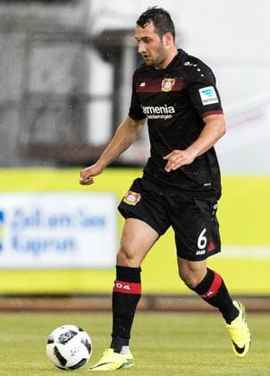 30.07.2016, Alois Latini Stadion, Zell am See, AUT, Testspiel, Bayer 04 Leverkusen vs SC Teutonia Watzenborn Steinberg, im Bild Levin Oeztunali (Bayer 04 Leverkusen) during a Friendly Football Match between Bayer 04 Leverkusen vs SC Teutonia Watzenborn Steinberg at the Alois Latini Stadium, Zell am See, Austria on 2016 07 30. Foto: Feichter Eibner-Pressefoto Zell am See  EP_fei  