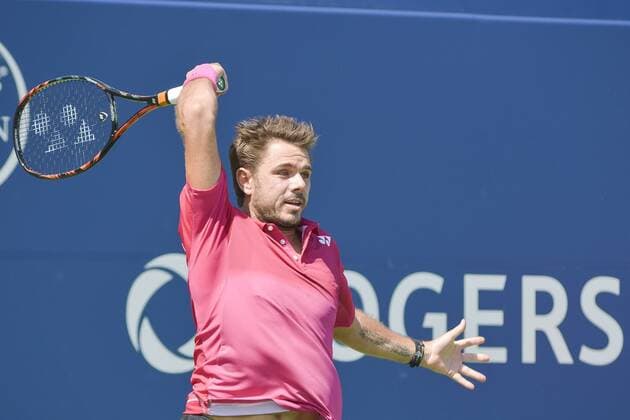July 30, 2016 - Toronto, Ontario, Canada - Kei Nishikori of Japan defeats Stan Wawrinka of Switzerland. Nishikori advancing to the finals. 7-6, 6-1. Tennis 2016 Rogers Cup july 30 Semi-Final Nishikori vs Wawrinka - ZUMAd114
