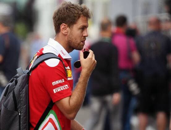 31.07.2016, xjhx, Formel 1 Grand Prix von Deutschland Freies Training, emspor, v.l. Sebastian Vettel (Scuderia Ferrari) Hockenheim