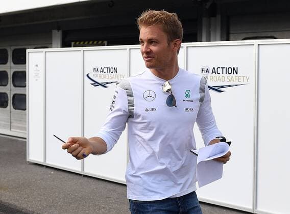 31.07.2016, xjhx, Formel 1 Grand Prix von Deutschland Freies Training, emspor, v.l. Nico Rosberg (Mercedes AMG Petronas Formula One Team) Hockenheim