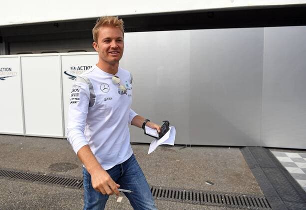 31.07.2016, xjhx, Formel 1 Grand Prix von Deutschland Freies Training, emspor, v.l. Nico Rosberg (Mercedes AMG Petronas Formula One Team) Hockenheim