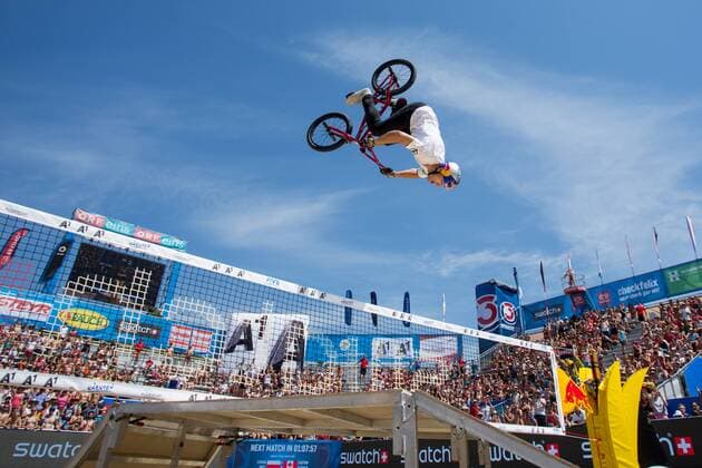 BEACHVOLLEYBALL - A1 Major Klagenfurt 2016 KLAGENFURT,AUSTRIA,31.JUL.16 - Beach volleyball Beachvolleyball - FIVB World Tour 2016, A1 Major Klagenfurt. Image shows Senad Grosic. GEPAxpictures xMaticxKlansek